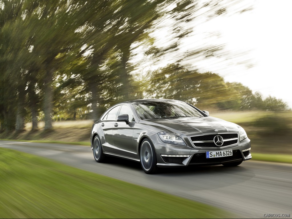 Mercedes-Benz CLS 63 AMG (2012)  - Front Right Quarter 