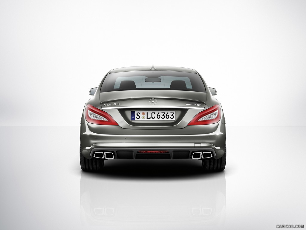 Mercedes-Benz CLS 63 AMG (2012)  - Rear Angle 