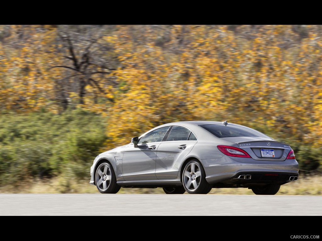 Mercedes-Benz CLS 63 AMG (2012)  - Rear Left Quarter 