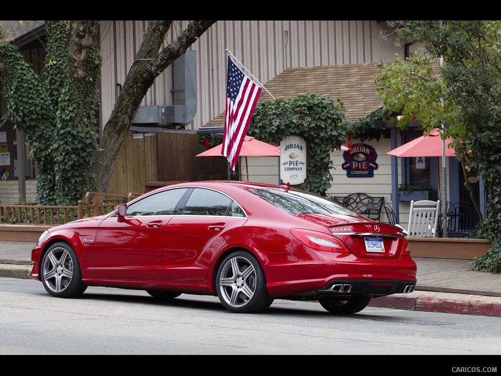 Mercedes-Benz CLS 63 AMG (2012)  - Rear Left Quarter 