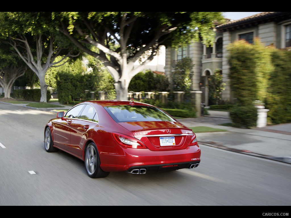 Mercedes-Benz CLS 63 AMG (2012)  - Rear Left Quarter 