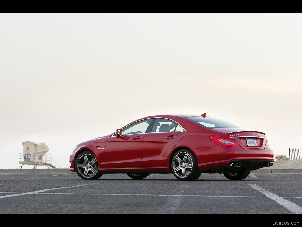 Mercedes-Benz CLS 63 AMG (2012)  - Rear Left Quarter 