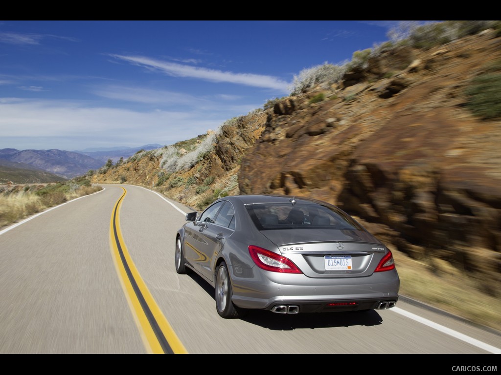 Mercedes-Benz CLS 63 AMG (2012)  - Rear Left Quarter 