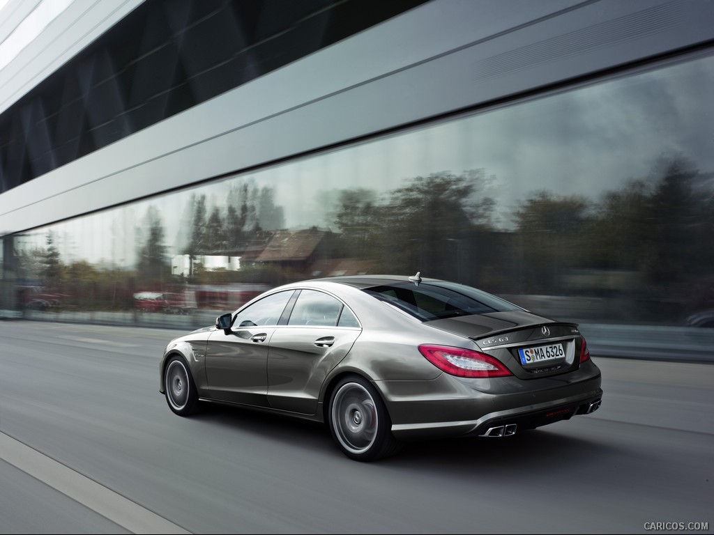 Mercedes-Benz CLS 63 AMG (2012)  - Rear Left Quarter 