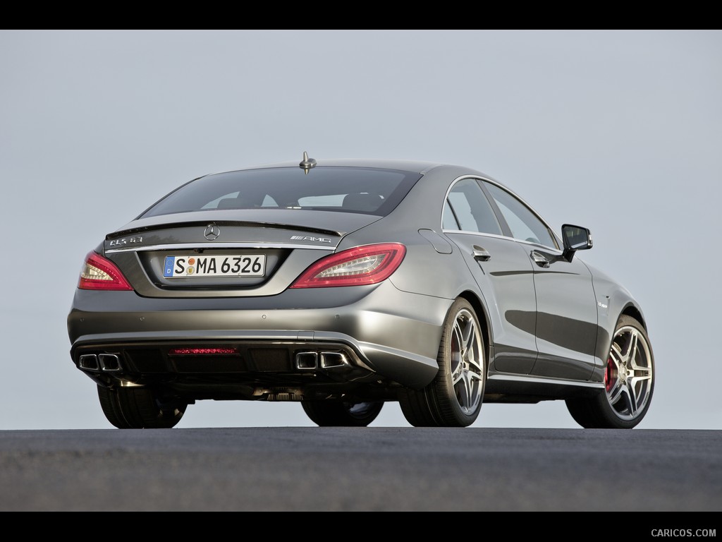 Mercedes-Benz CLS 63 AMG (2012)  - Rear Right Quarter 