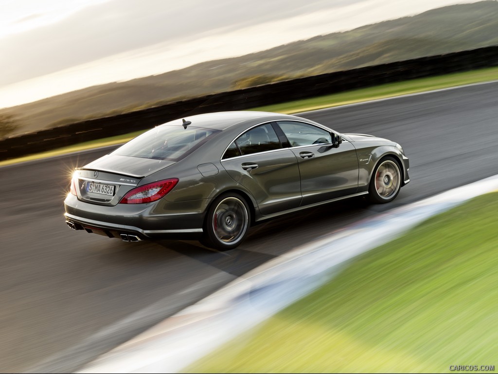 Mercedes-Benz CLS 63 AMG (2012)  - Rear Right Quarter 