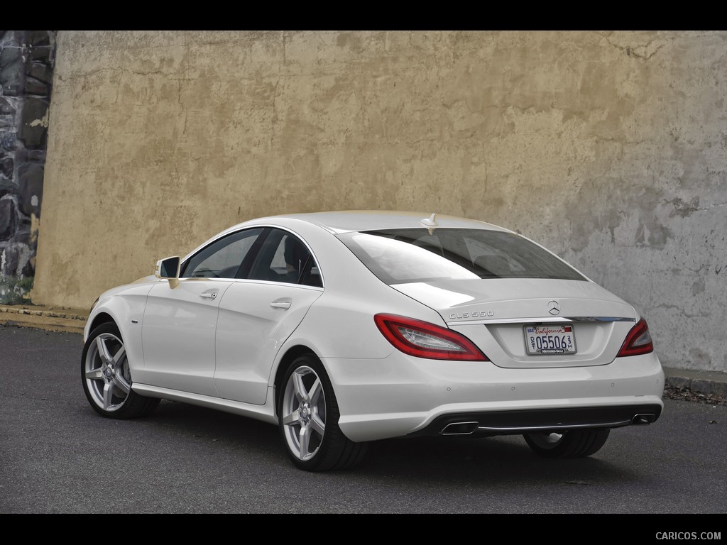 Mercedes-Benz CLS550 (2012)  - Rear 