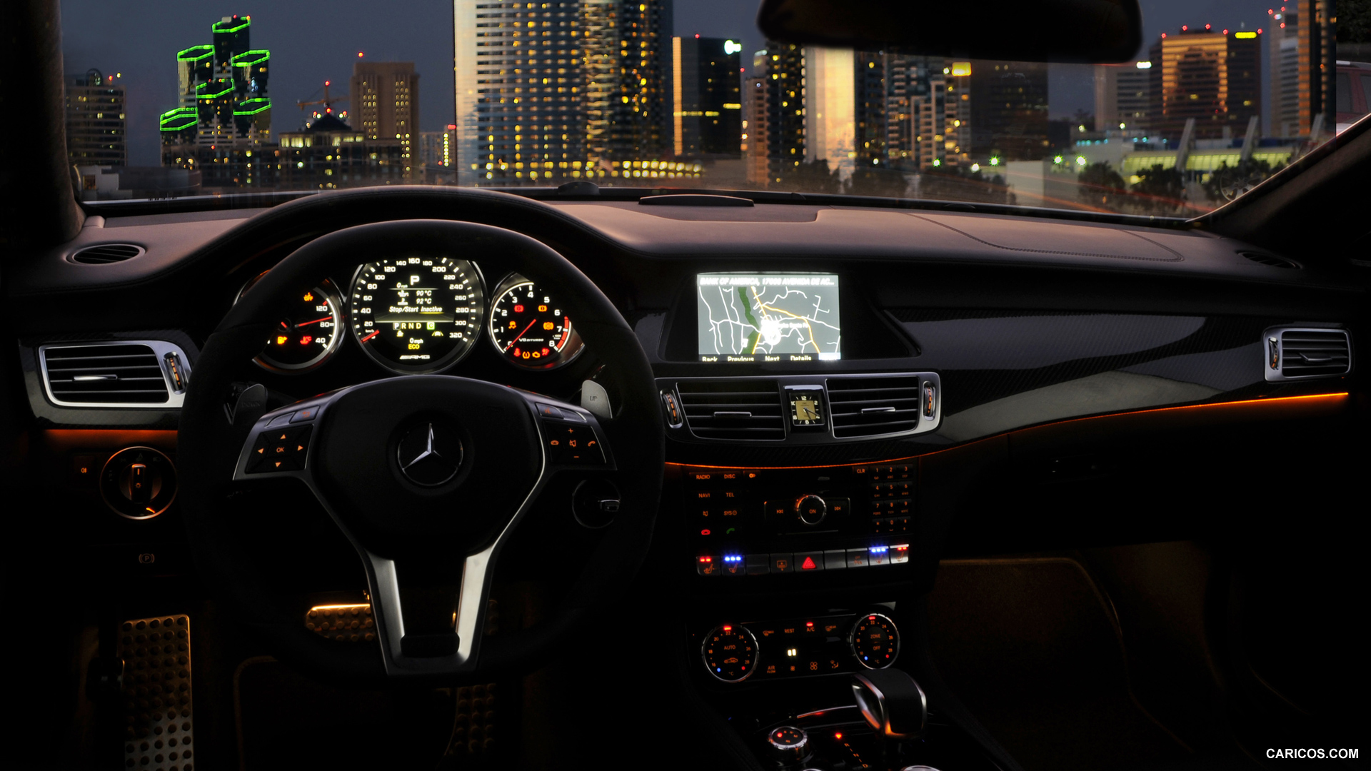 Mercedes-Benz CLS63 AMG (2012) US-Version  - Interior, #82 of 100