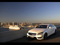 Mercedes-Benz CLS63 AMG (2012) US-Version - Diamond White - Front 