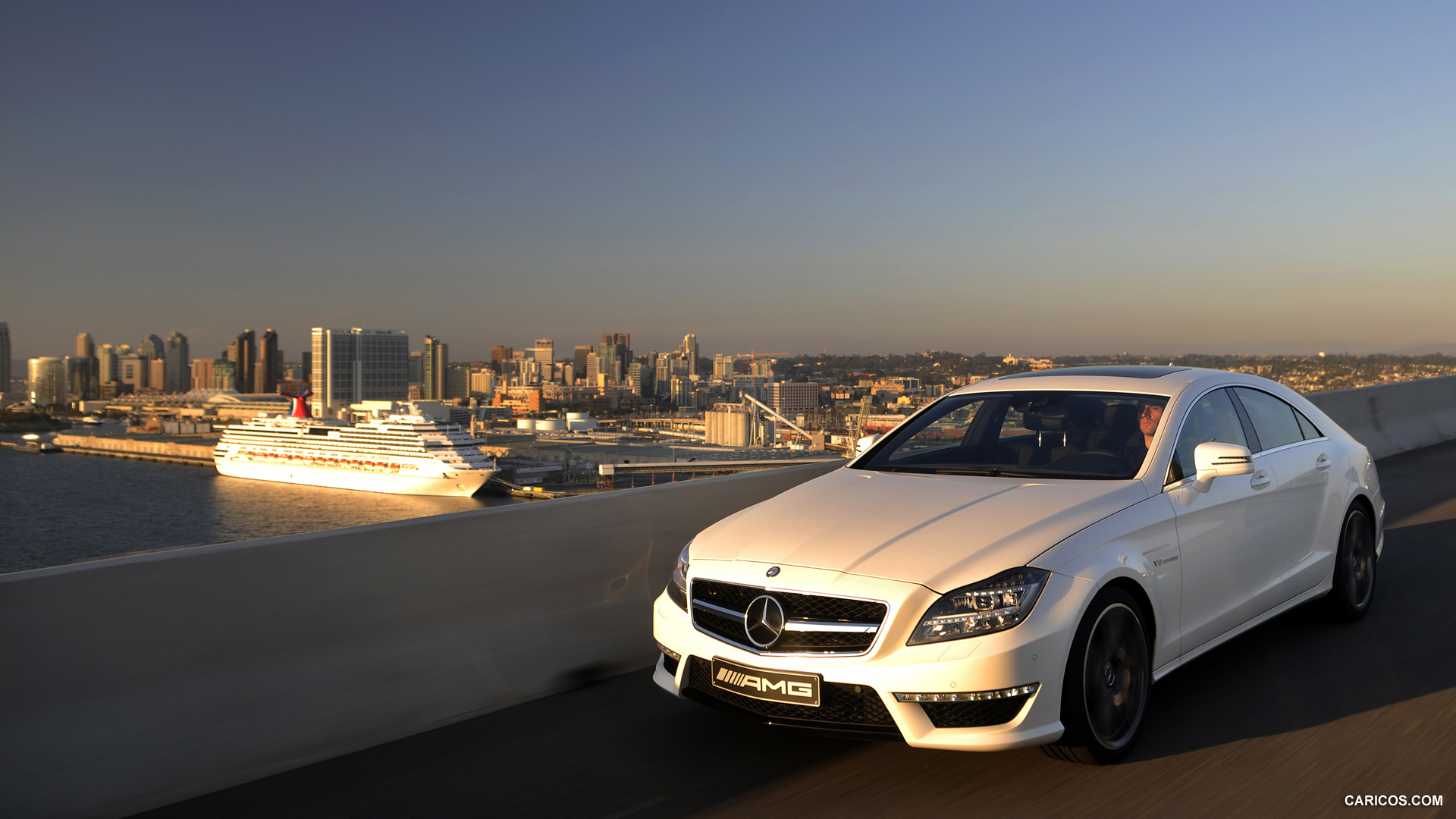 Mercedes-Benz CLS63 AMG (2012) US-Version - Diamond White - Front , #9 of 100