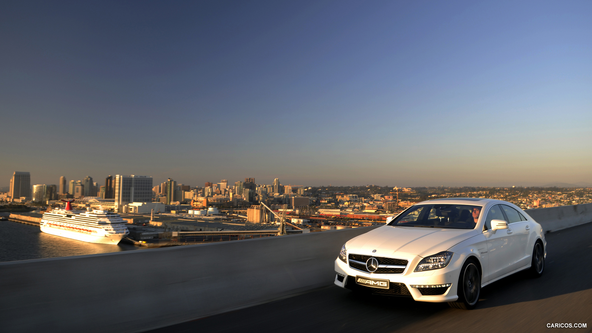 Mercedes-Benz CLS63 AMG (2012) US-Version - Diamond White - Front , #10 of 100