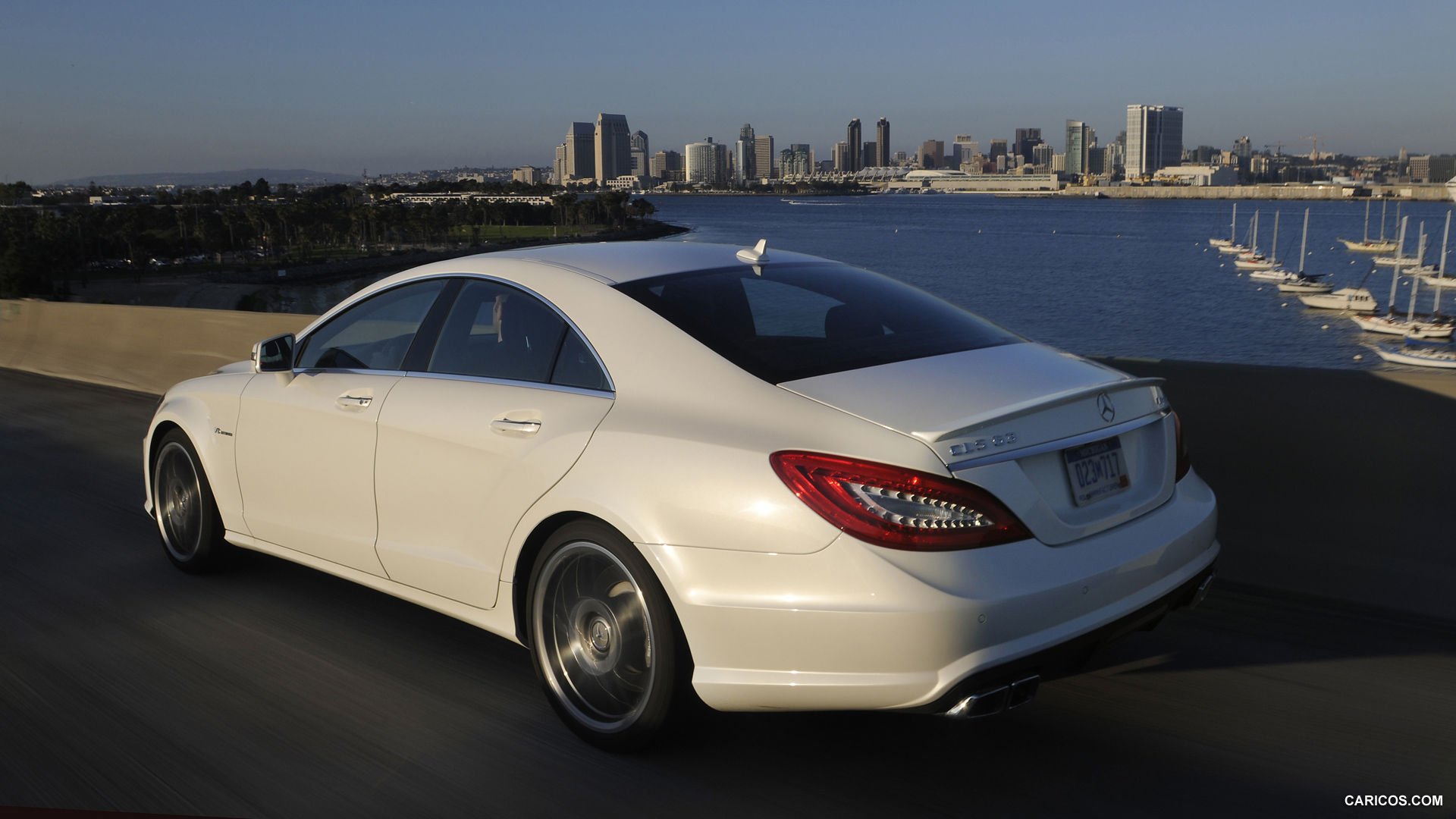 Mercedes-Benz CLS63 AMG (2012) US-Version - Diamond White - Rear , #11 of 100