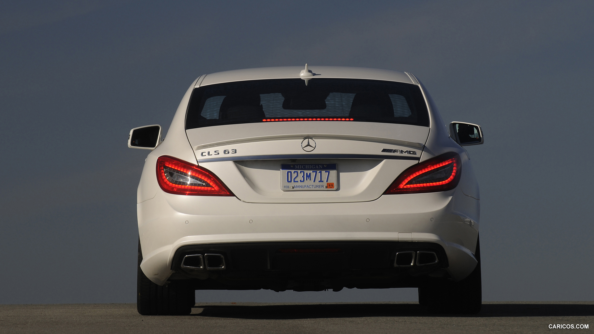 Mercedes-Benz CLS63 AMG (2012) US-Version - Diamond White - Rear , #25 of 100