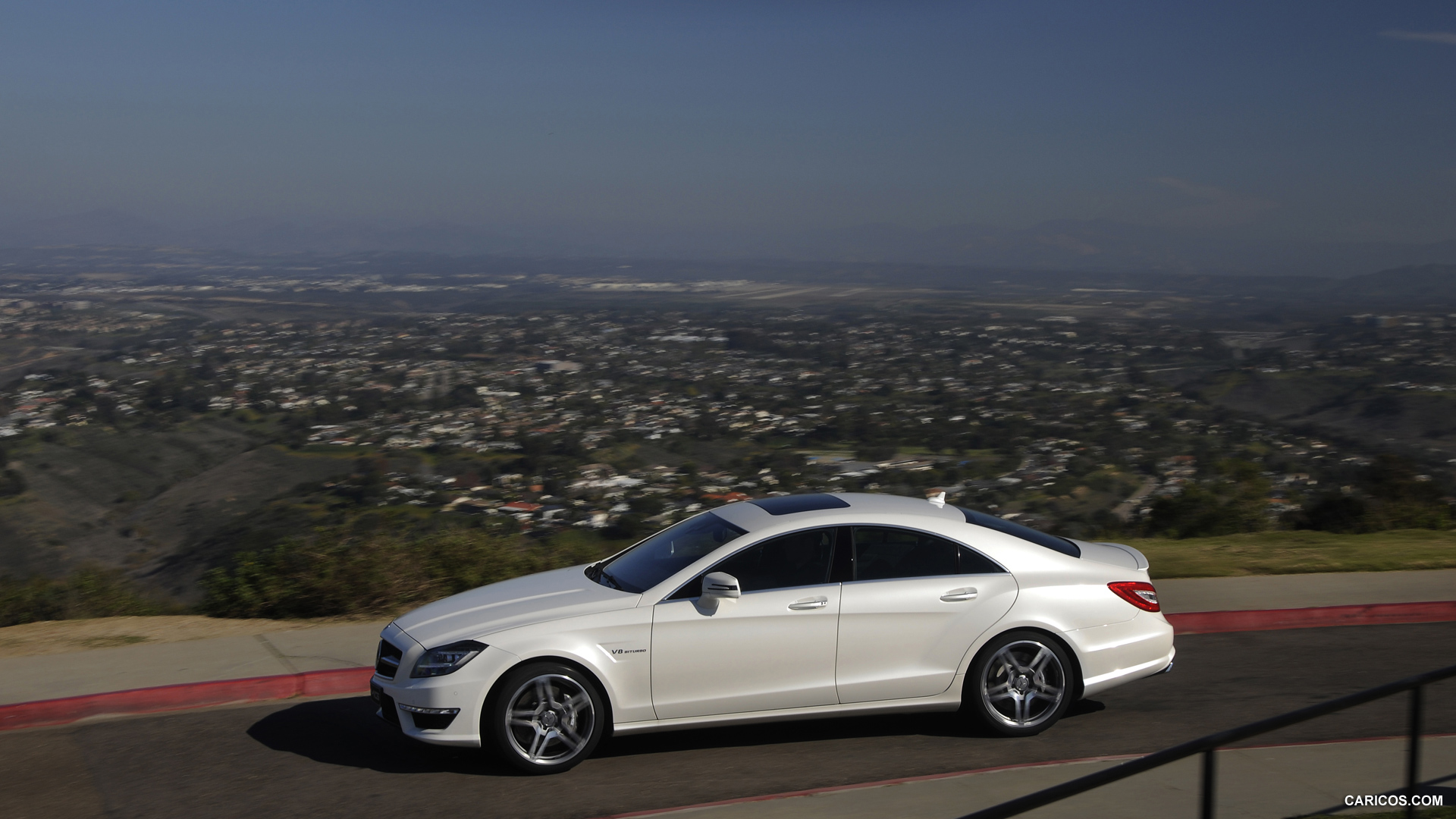 Mercedes-Benz CLS63 AMG (2012) US-Version - Diamond White - Side, #12 of 100