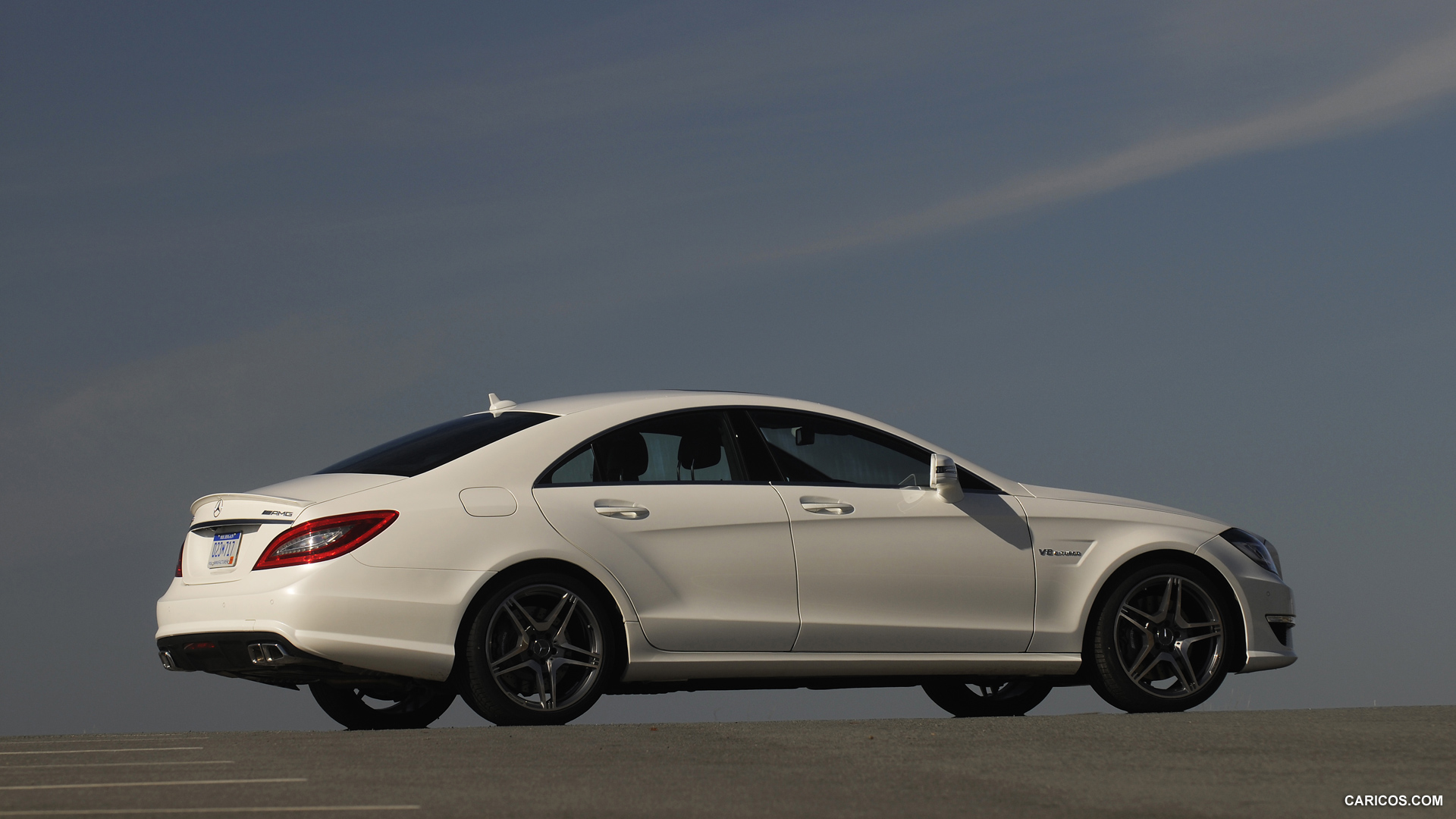 Mercedes-Benz CLS63 AMG (2012) US-Version - Diamond White - Side, #20 of 100