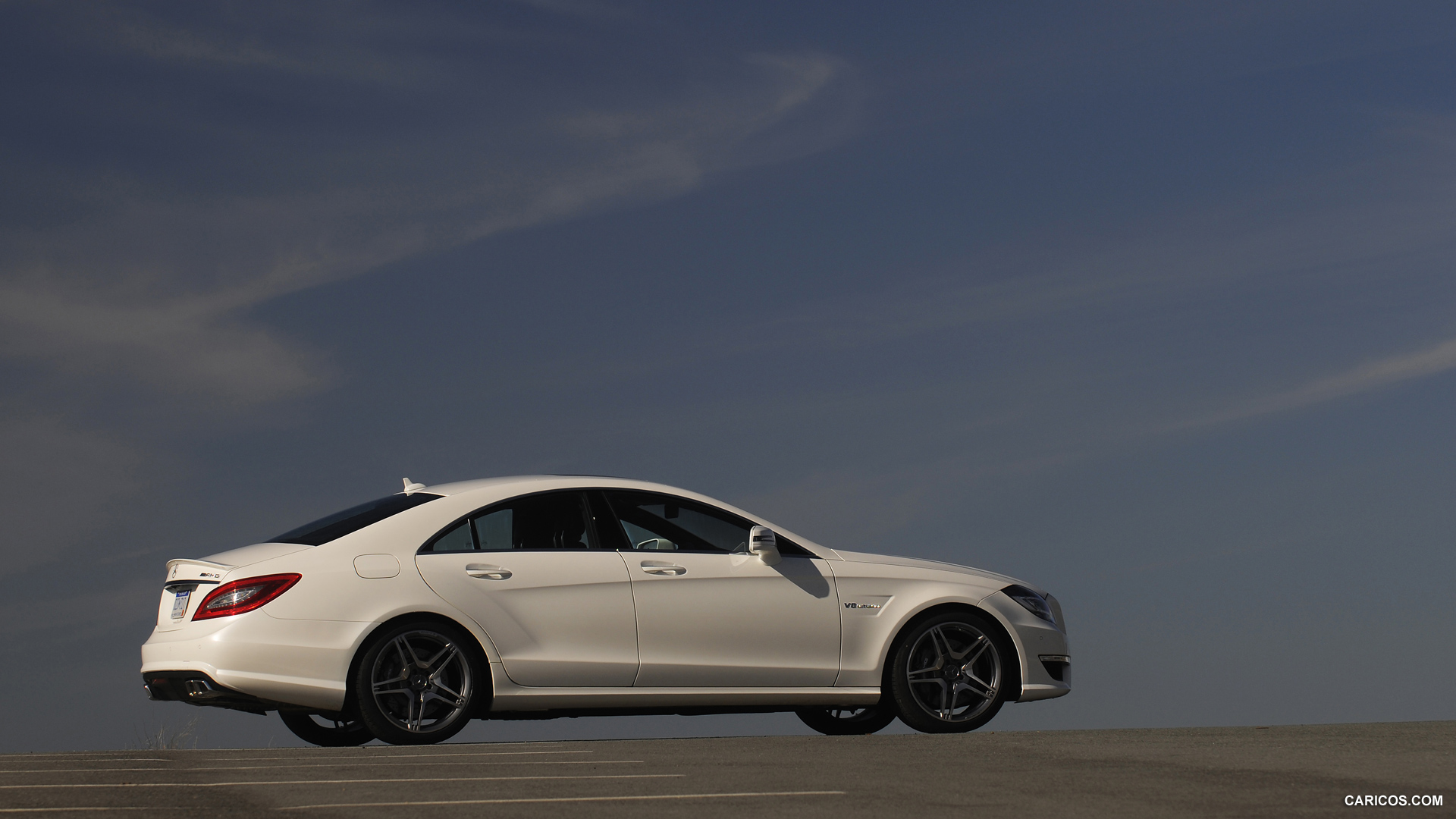 Mercedes-Benz CLS63 AMG (2012) US-Version - Diamond White - Side, #21 of 100