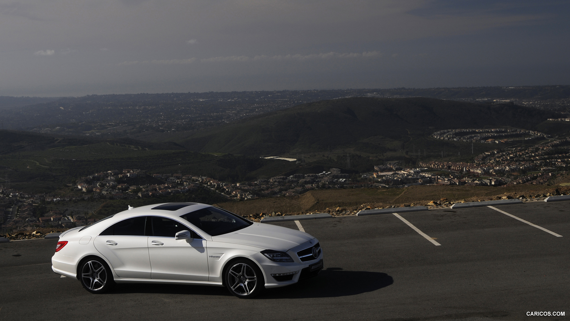 Mercedes-Benz CLS63 AMG (2012) US-Version - Diamond White - Side, #26 of 100