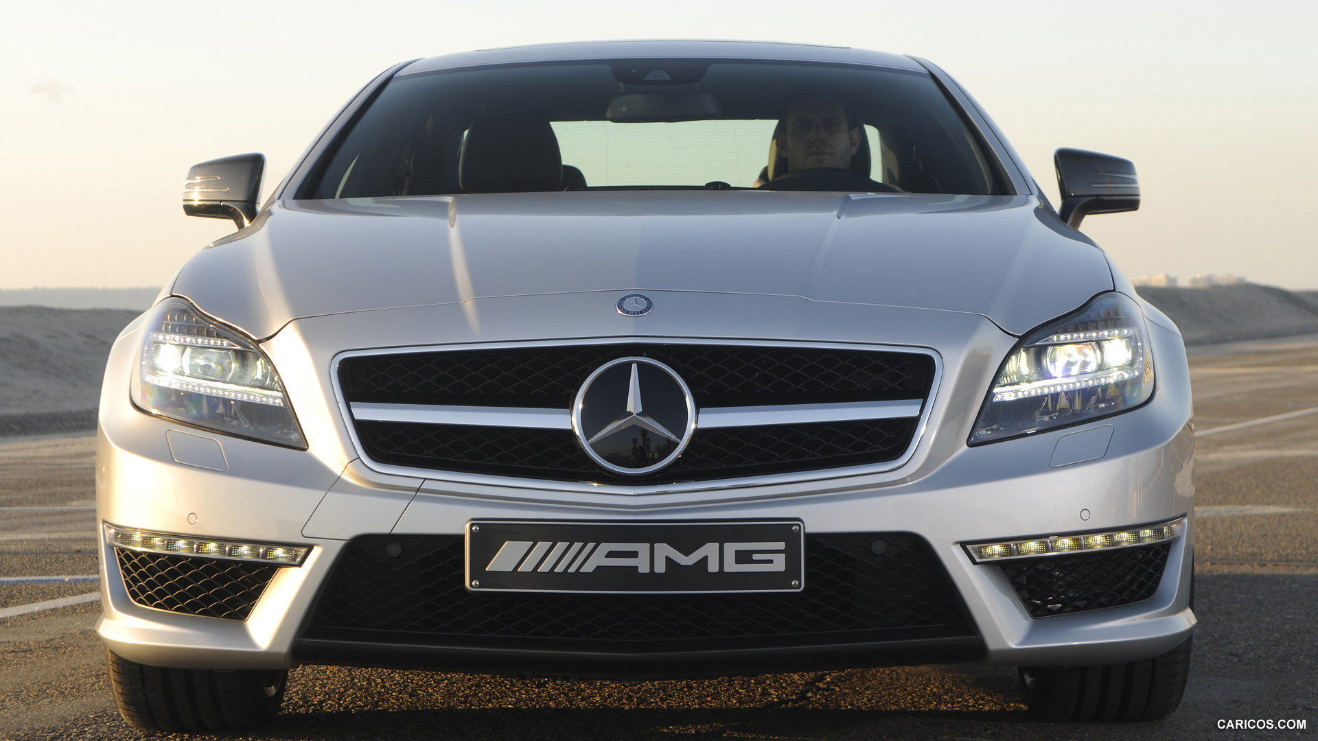 Mercedes-Benz CLS63 AMG (2012) US-Version - Iridium Silver - Front , #60 of 100