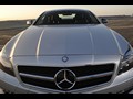 Mercedes-Benz CLS63 AMG (2012) US-Version - Iridium Silver - Front 