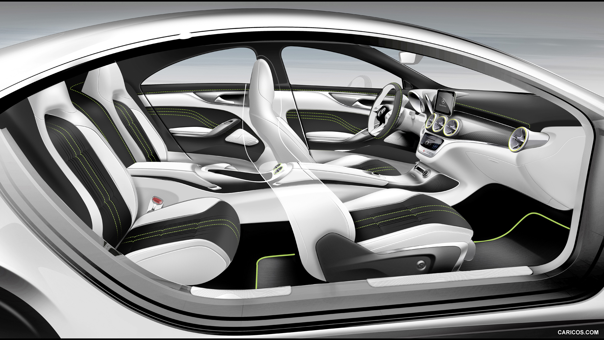 Mercedes-Benz Concept Style Coupe (2012) Interior Ghost - , #35 of 35