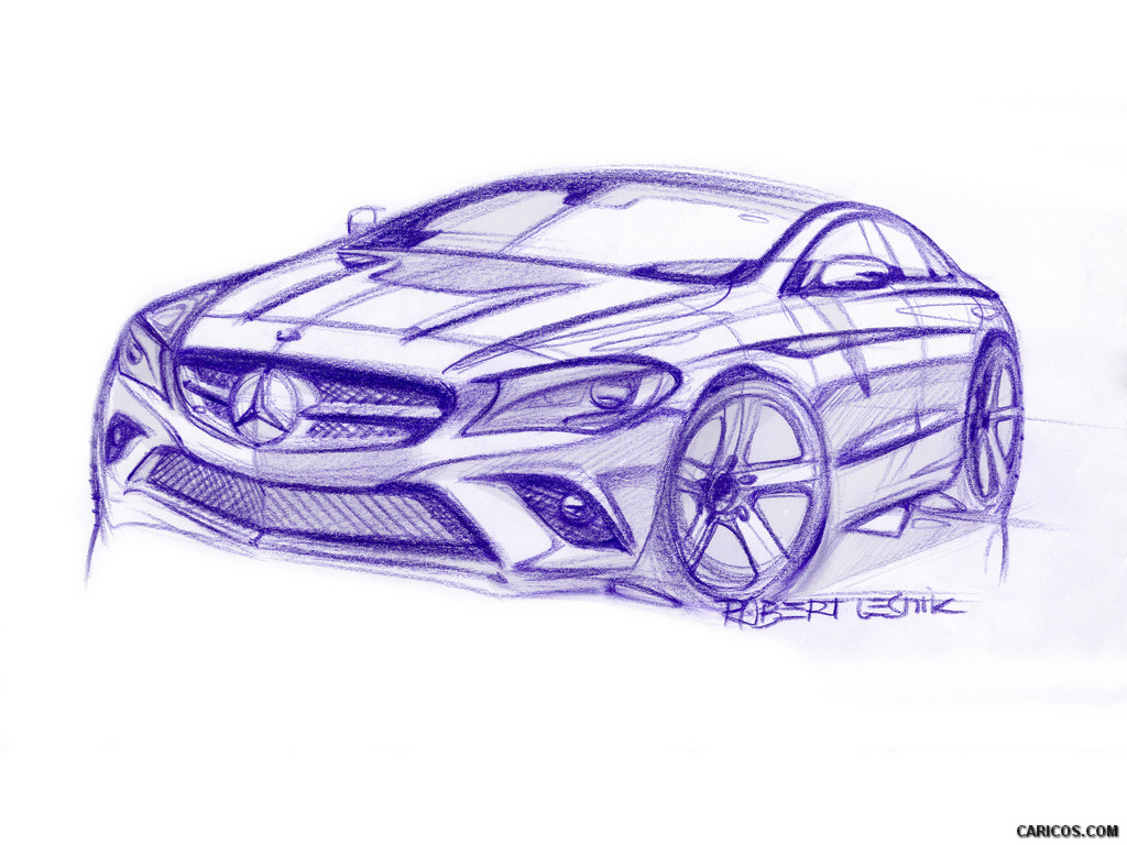 Mercedes-Benz Concept Style Coupe (2012)  - Design Sketch