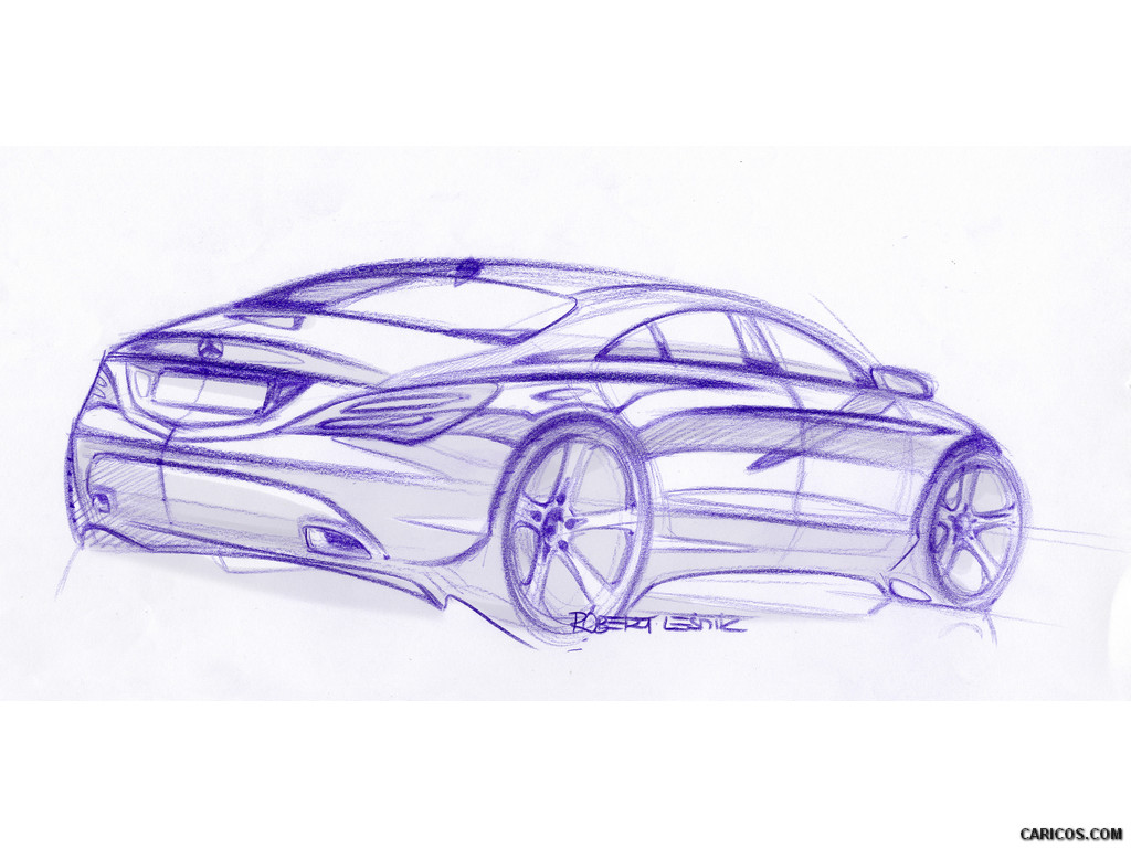 Mercedes-Benz Concept Style Coupe (2012)  - Design Sketch