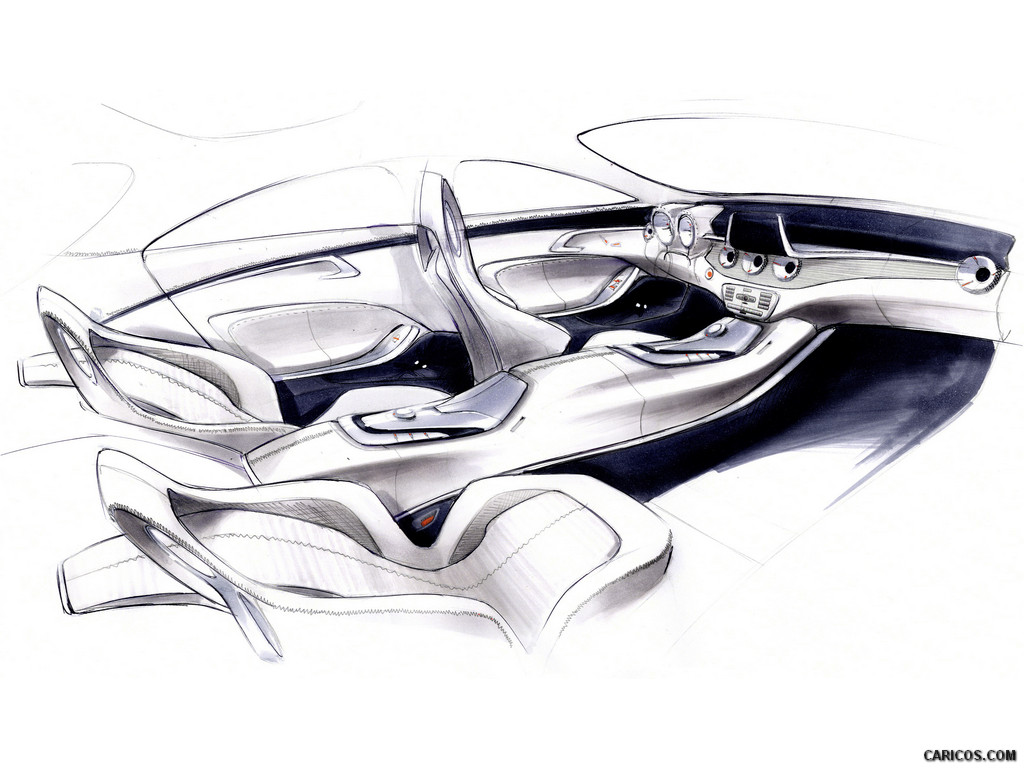 Mercedes-Benz Concept Style Coupe (2012)  - Design Sketch