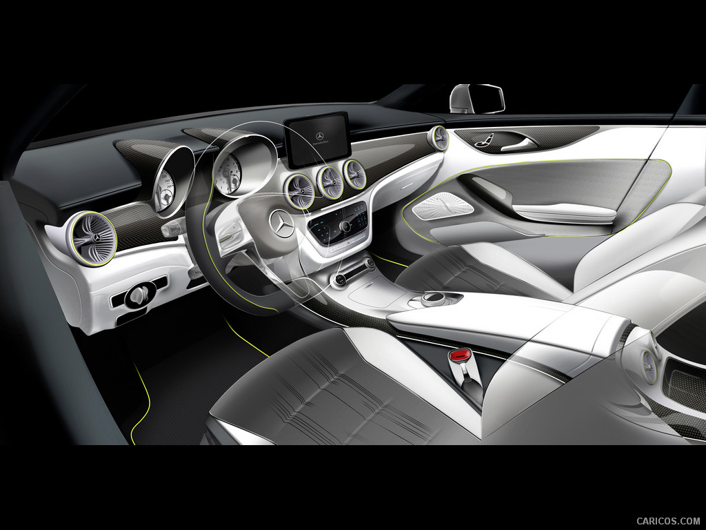 Mercedes-Benz Concept Style Coupe (2012) Interior Ghost - 