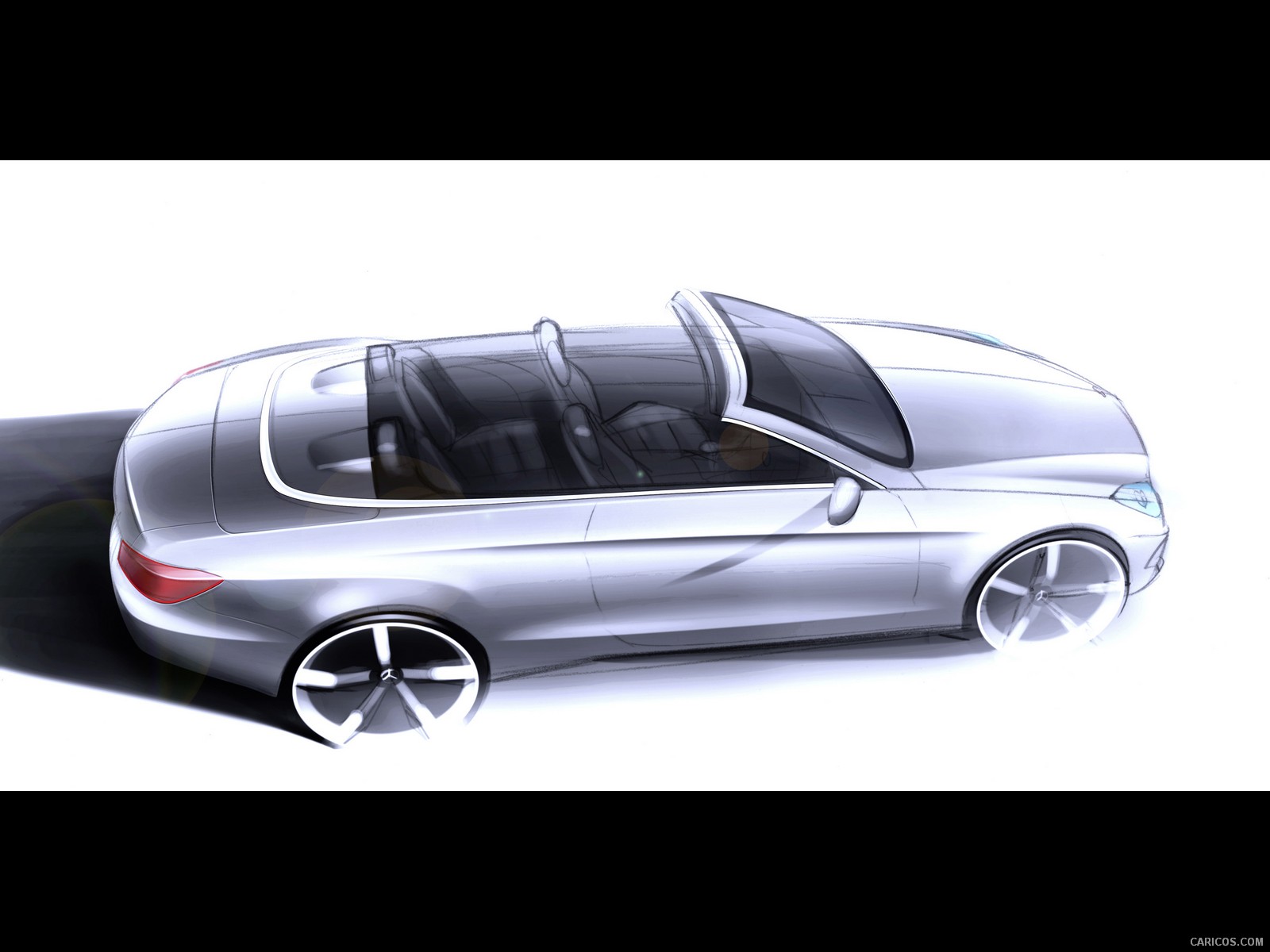 Mercedes-Benz E-Class Cabriolet  - Design Sketch, #111 of 165