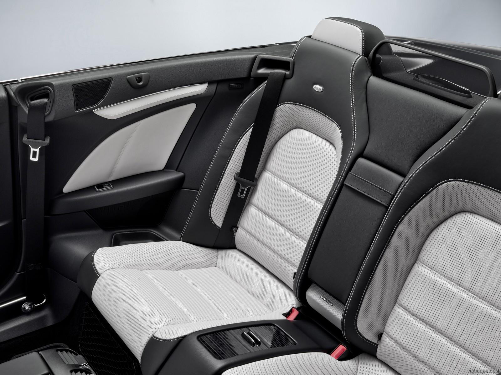Mercedes-Benz E-Class Cabriolet  - Interior, Rear Seats, #60 of 165