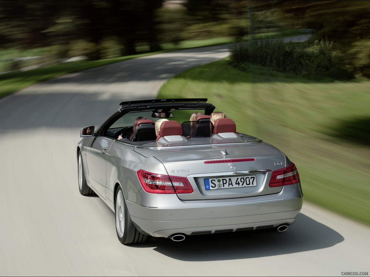 Mercedes-Benz E-Class Cabriolet  - Rear Angle 