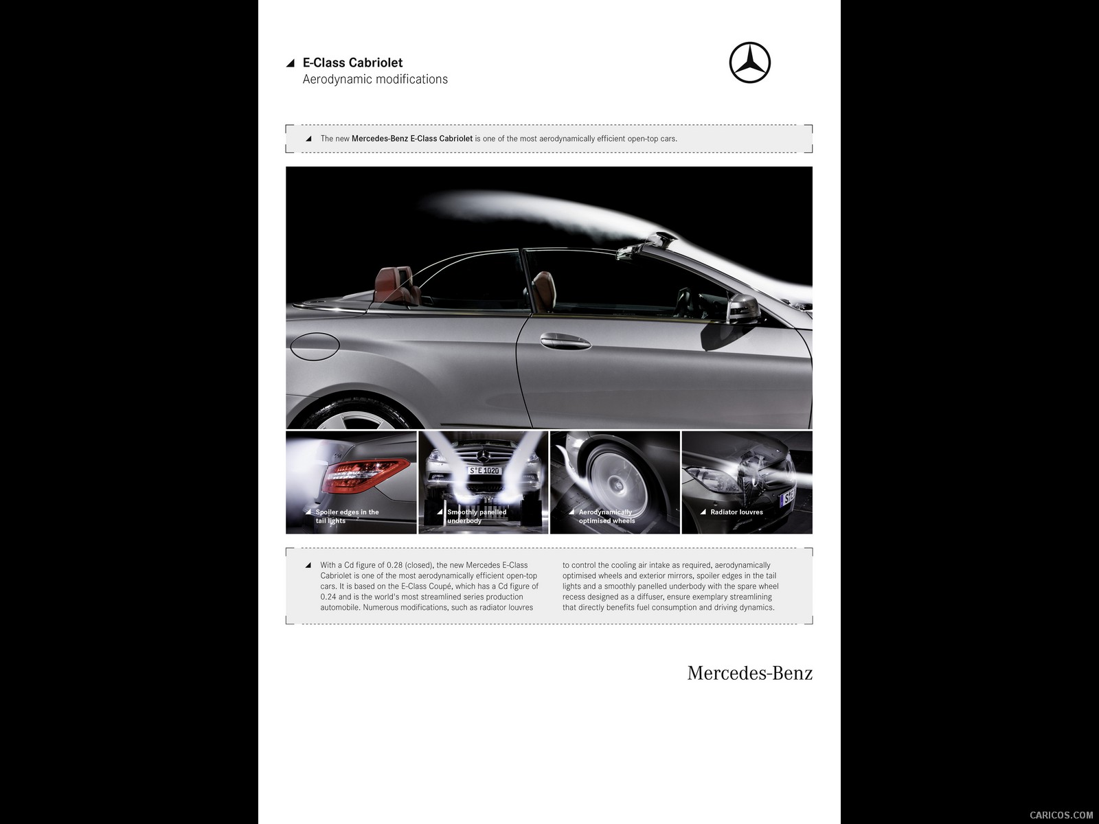 Mercedes-Benz E-Class Cabriolet  - Technical Drawing, #127 of 165