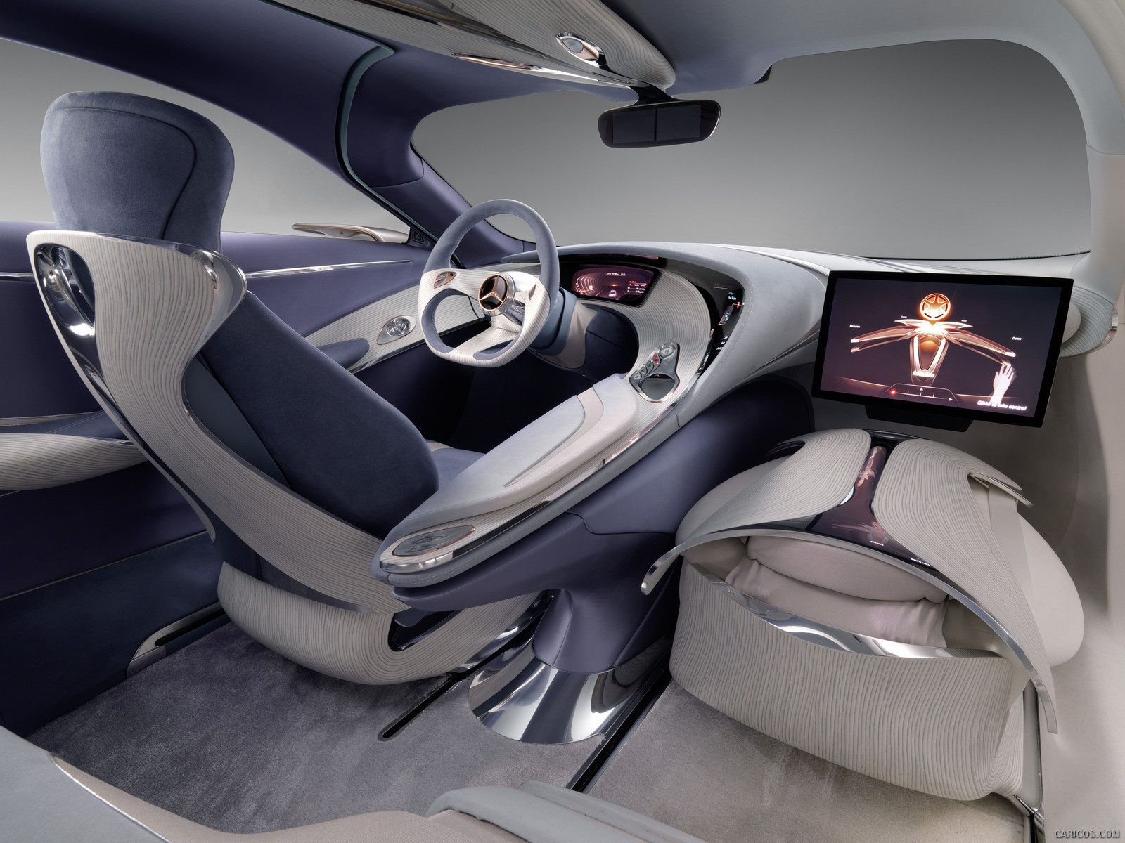 Mercedes-Benz F 125 Concept  - Interior, #35 of 63