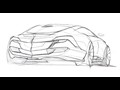 Mercedes-Benz F800 Style Concept (2010)  - Design Sketch