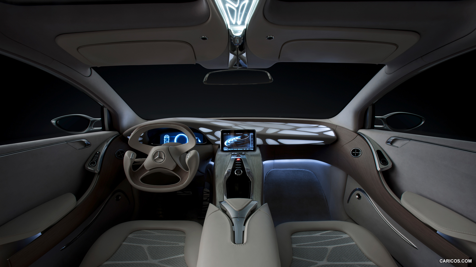 Mercedes-Benz F800 Style Concept (2010)  - Interior, Dashboard, #60 of 120