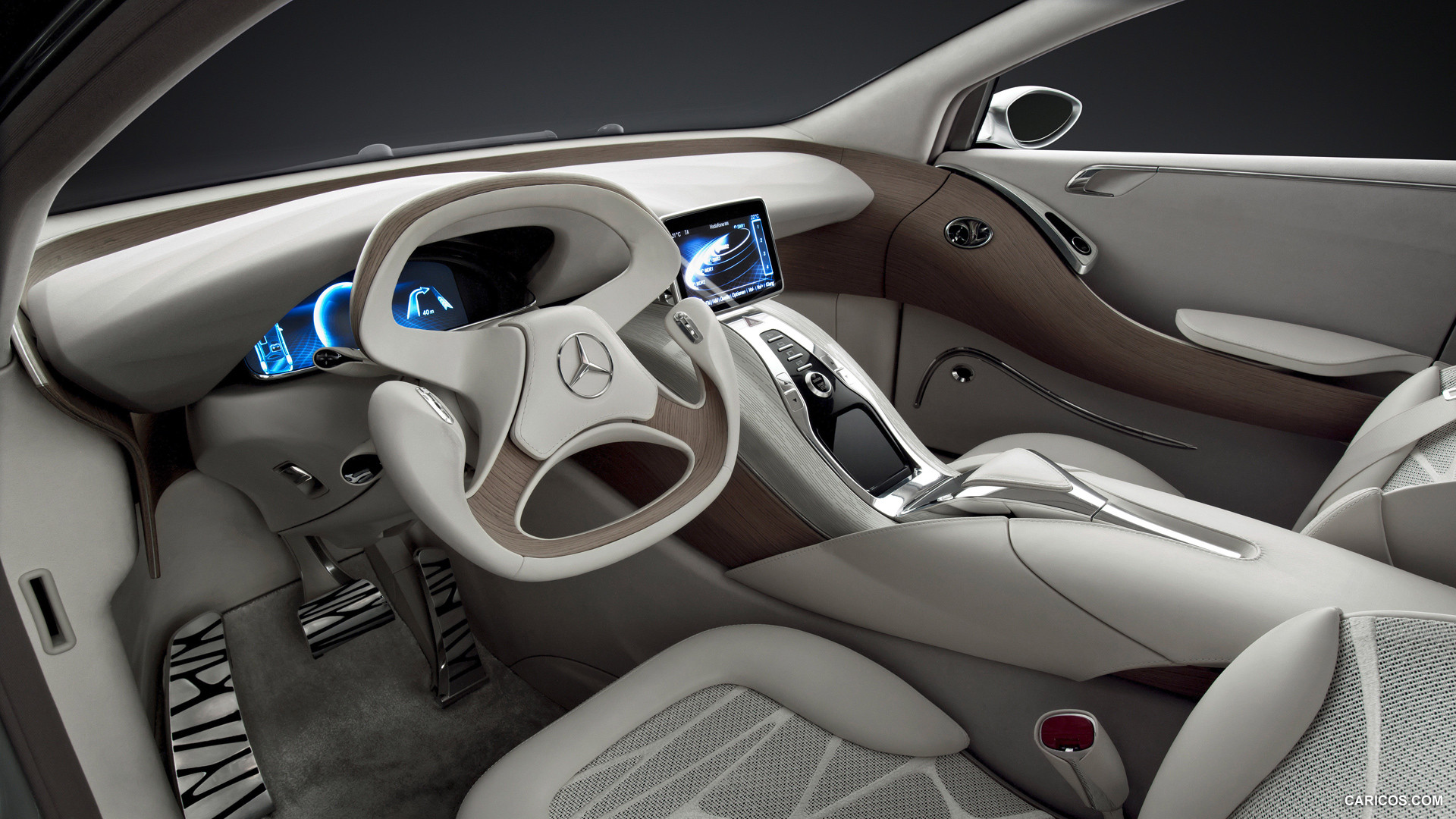 Mercedes-Benz F800 Style Concept (2010)  - Interior, Front Seats, #41 of 120