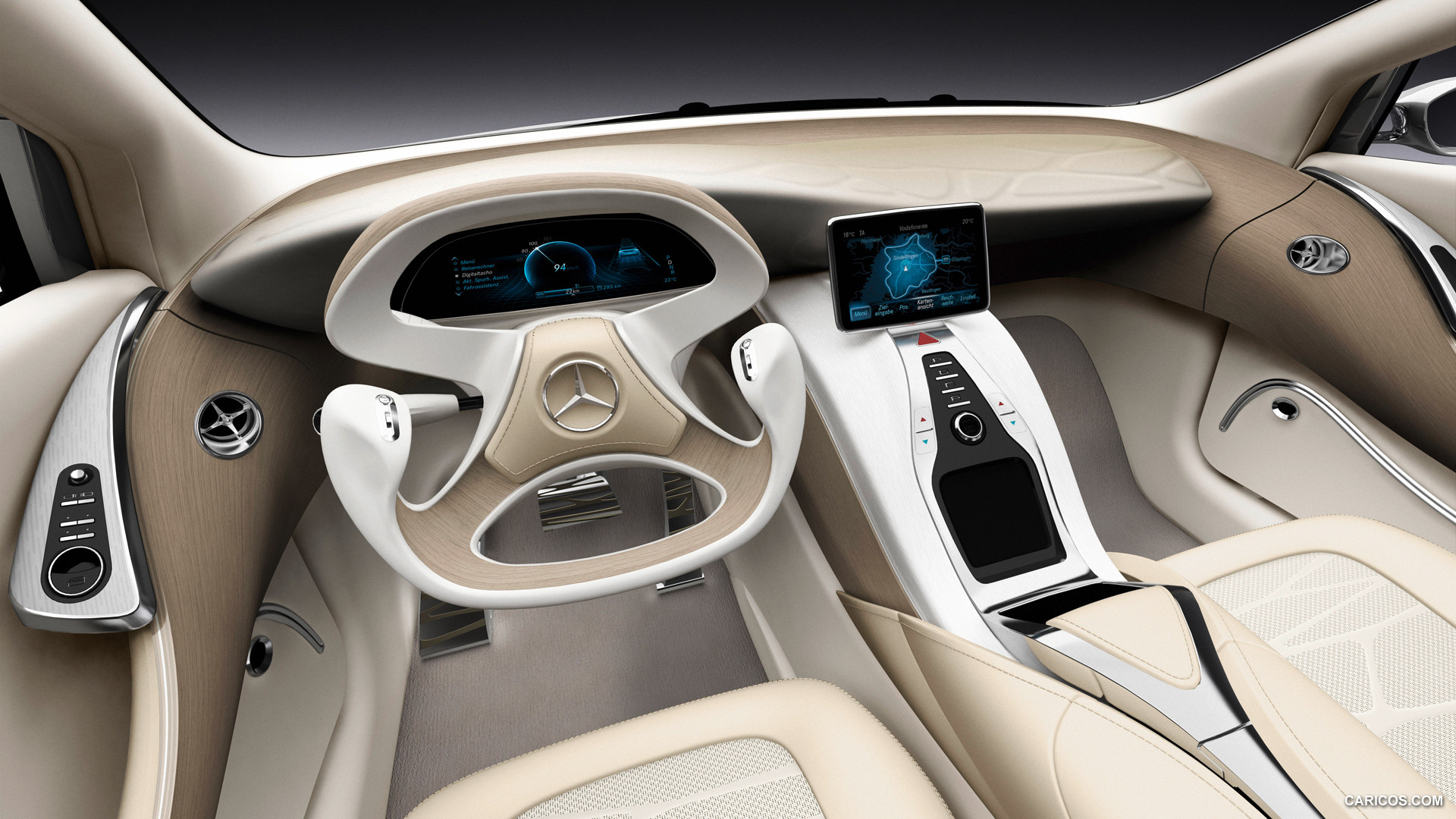 Mercedes-Benz F800 Style Concept (2010)  - Interior, #115 of 120