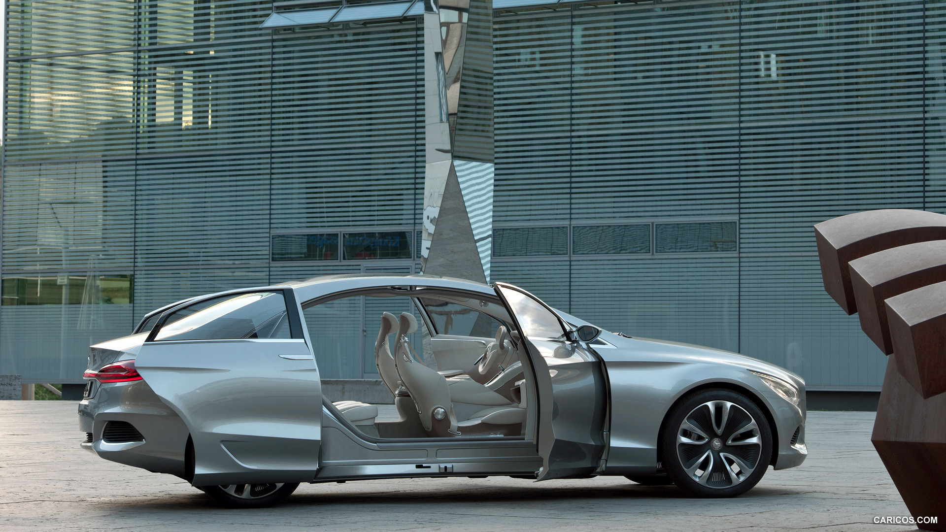 Mercedes-Benz F800 Style Concept (2010) - Doors Open - Side, #12 of 120