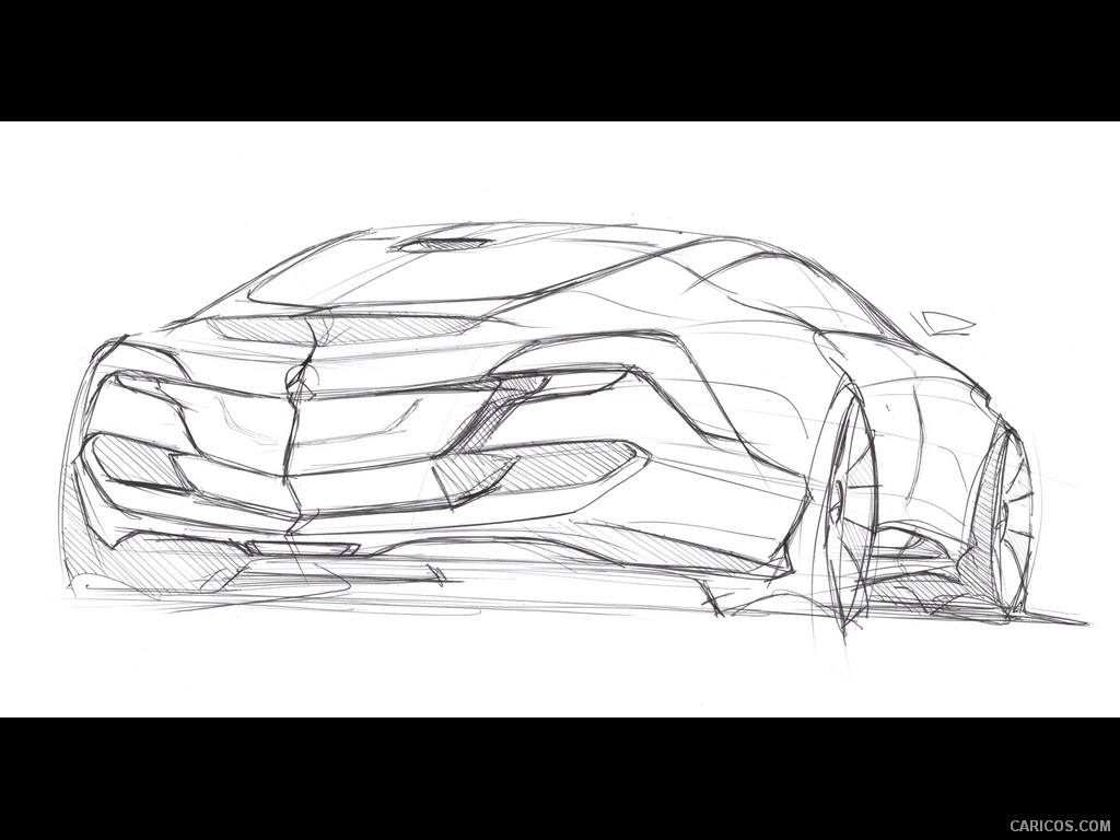 Mercedes-Benz F800 Style Concept (2010)  - Design Sketch