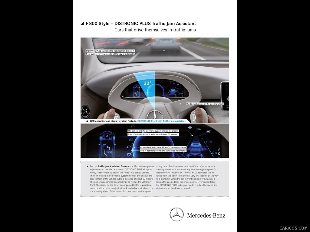 Mercedes-Benz F800 Style Concept (2010)  - Technical Drawing