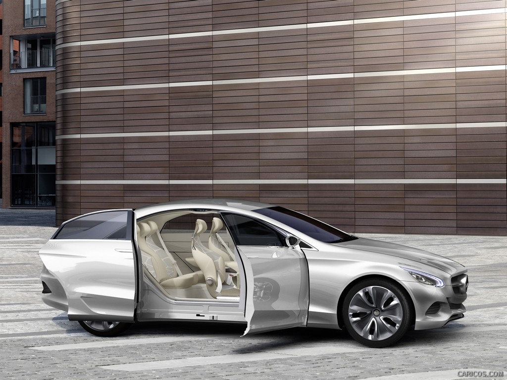 Mercedes-Benz F800 Style Concept (2010) - Doors Open - Front Right Quarter 