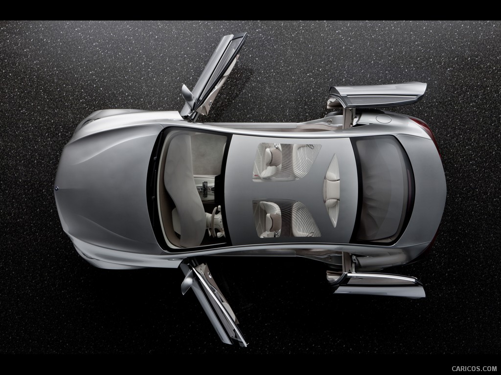 Mercedes-Benz F800 Style Concept (2010) - Doors Open - Top