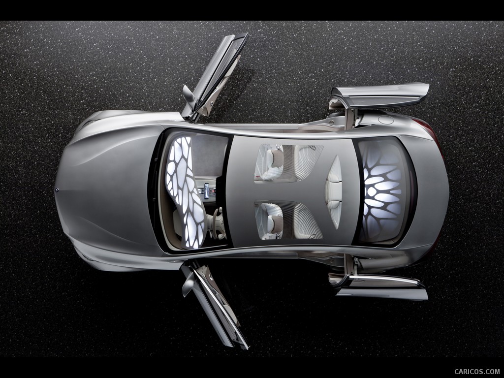 Mercedes-Benz F800 Style Concept (2010) - Doors Open - Top