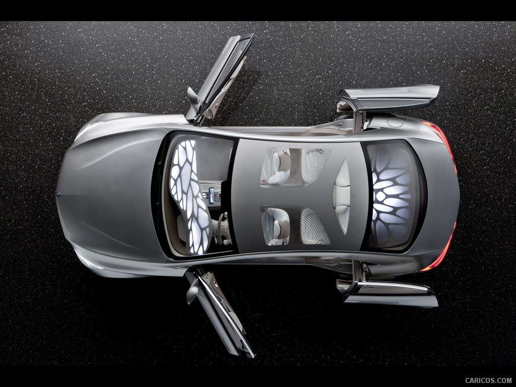 Mercedes-Benz F800 Style Concept (2010) - Doors Open - Top