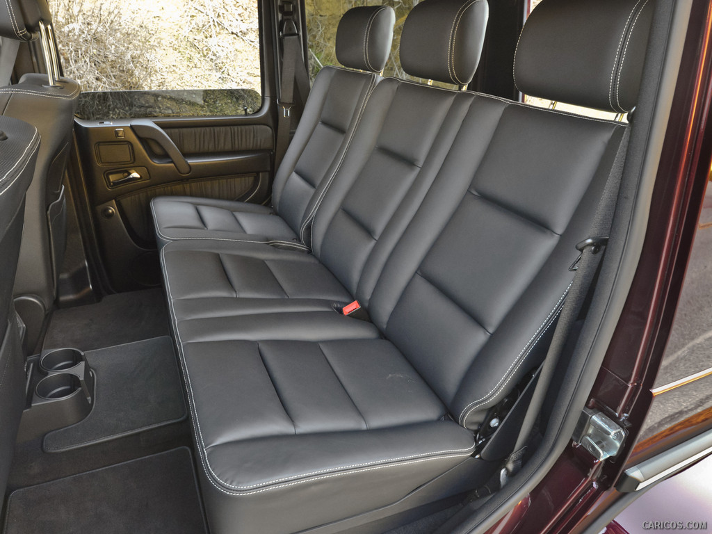 Mercedes-Benz G63 AMG US-Version (2013)  - Interior Rear Seats