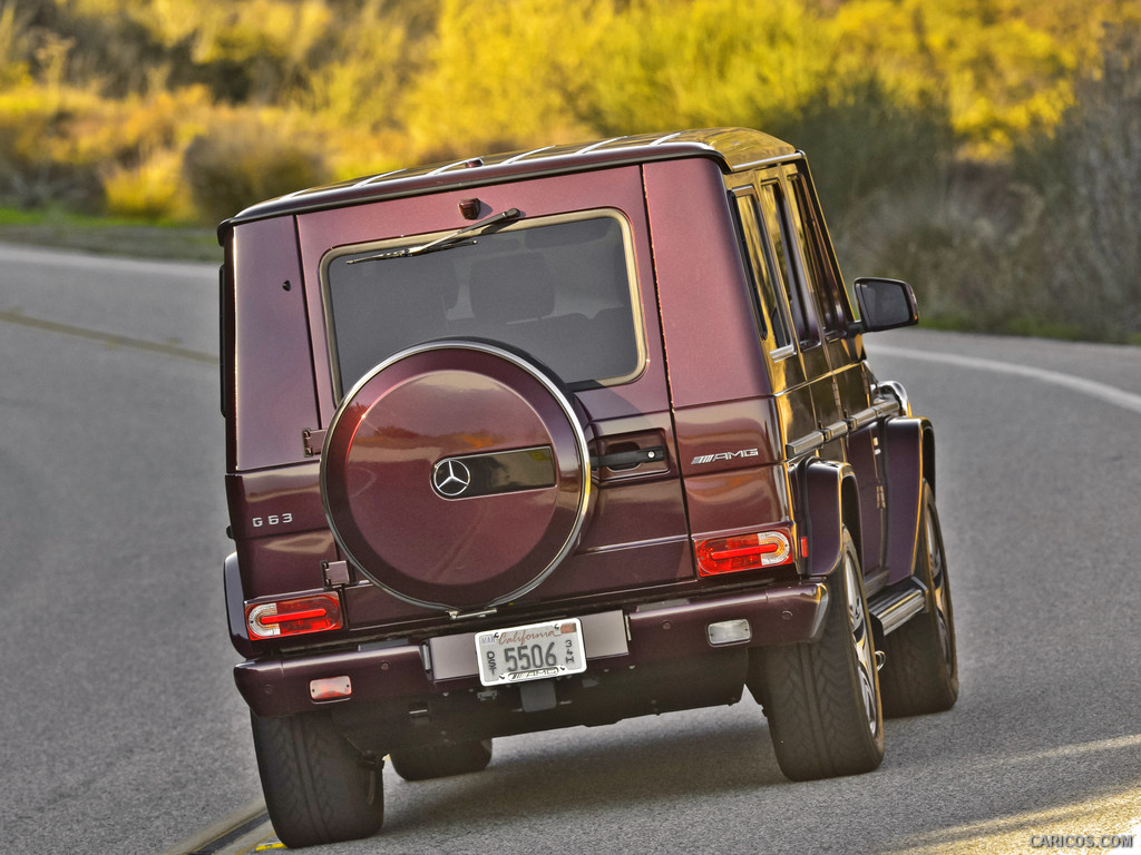 Mercedes-Benz G63 AMG US-Version (2013)  - Rear