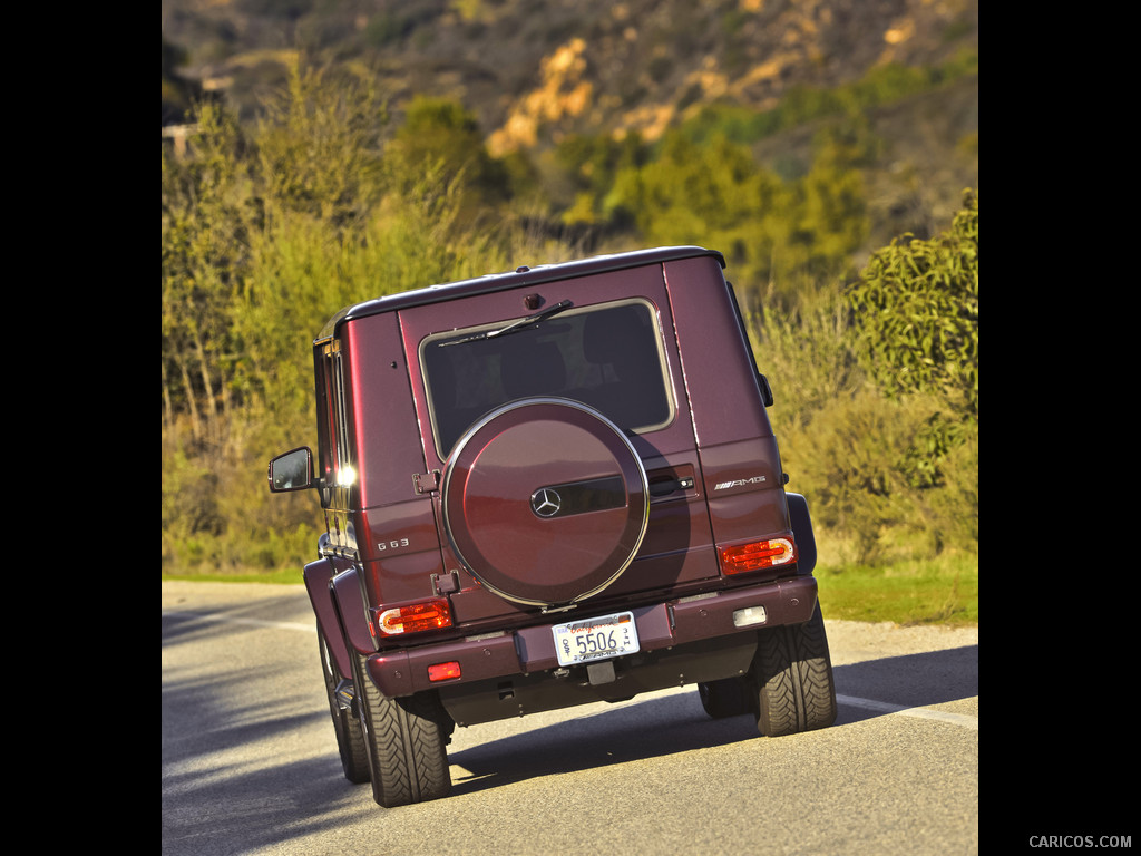 Mercedes-Benz G63 AMG US-Version (2013)  - Rear