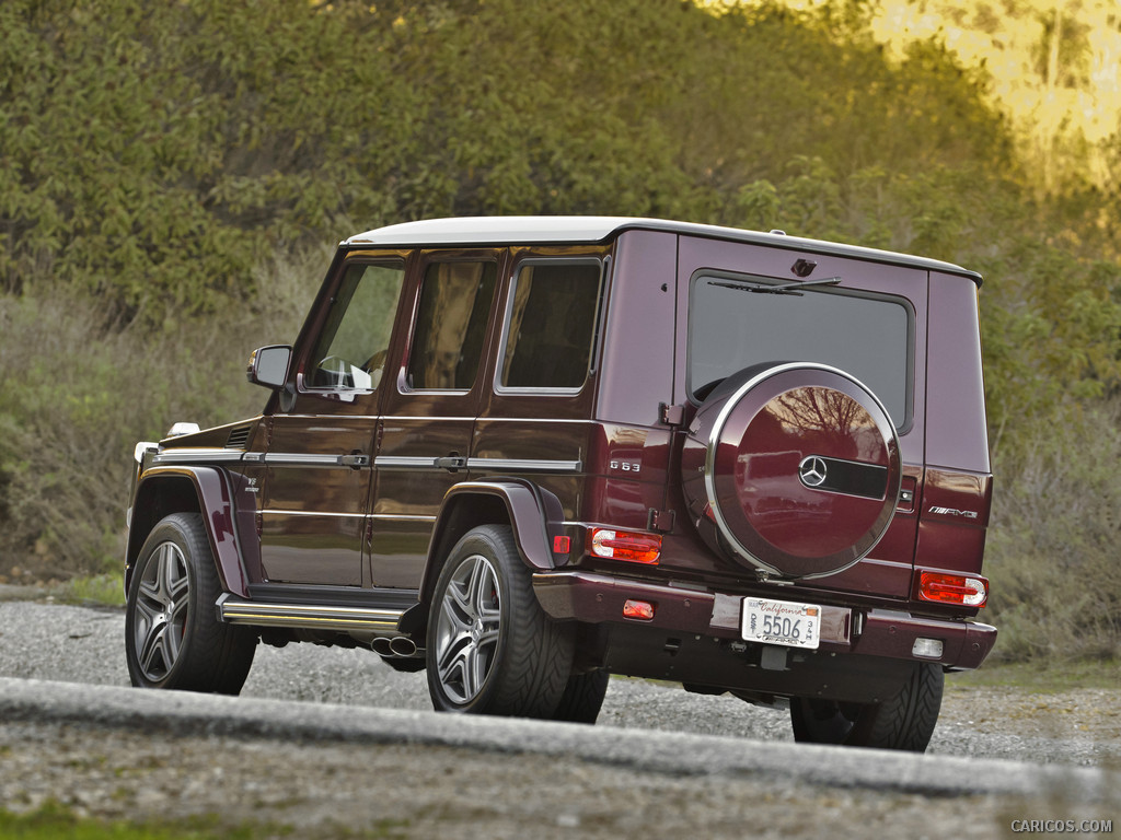 Mercedes-Benz G63 AMG US-Version (2013)  - Rear