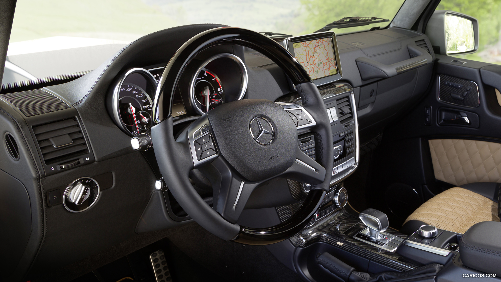 Mercedes-Benz G65 AMG V12 Biturbo (2013)  - Interior, #12 of 28