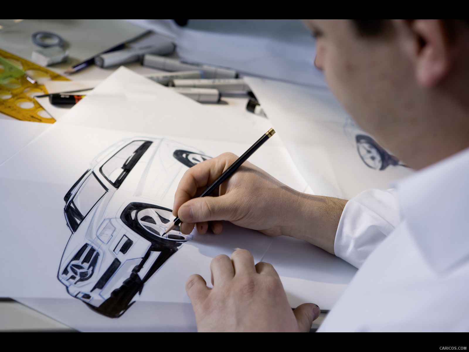 Mercedes-Benz GLK-Class  - Design Sketch, #246 of 351